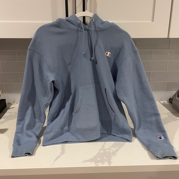 Urban Outfitters Jackets & Blazers - Slate Blue Champion Hoodie